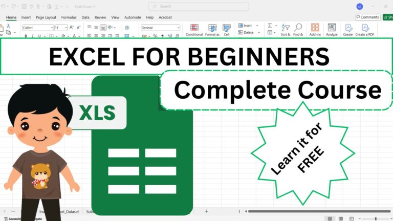 Excel for Beginners